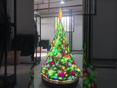 स्थिर ड्राइविंग मोड लचीली एलईडी डिस्प्ले स्क्रीन के साथ Hongsheng प्रकाश और 16 बिट ग्रे स्केल