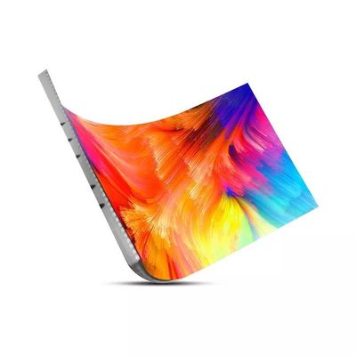 पी 2.5 मिमी उच्च ताज़ा लचीला एलईडी डिस्प्ले सिलेंडर आकार लचीला एलईडी स्क्रीन वीडियो दीवार