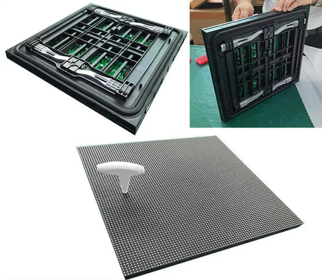 खरीदें पी3.91 आउटडोर किराये एलईडी स्क्रीन 250x250 मिमी फ्रंट मेंटेनेंस online manufacture